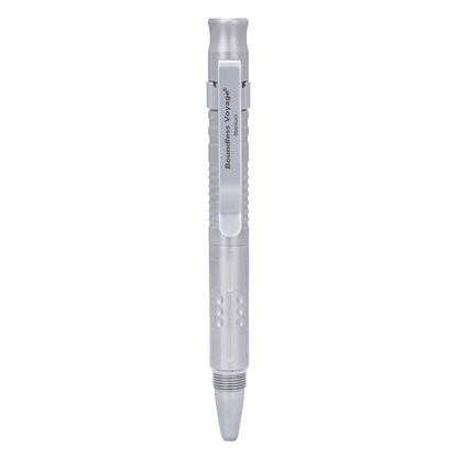Boundless Voyage Titanium Multifunctional Pen 3-in-1 Outdoor Whistle + Car Window Breaker + Survival Self-Defense Tool