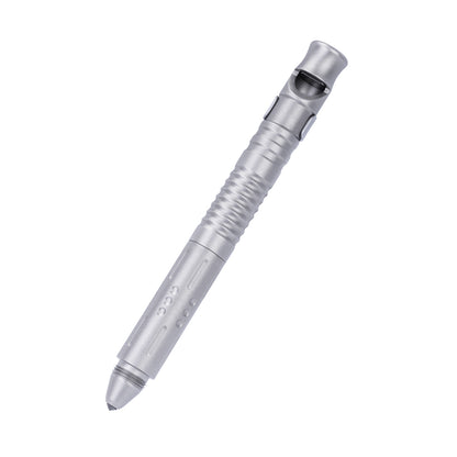 Boundless Voyage Titanium Multifunctional Pen 3-in-1 Outdoor Whistle + Car Window Breaker + Survival Self-Defense Tool
