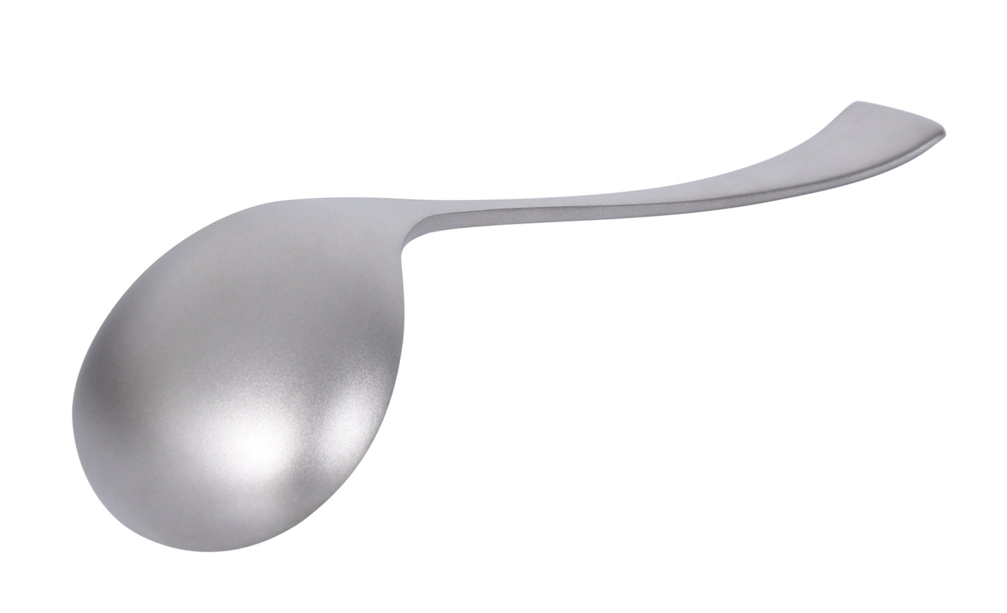 Boundless Voyage Titanium Soup Spoon – Long Handle Deep Bowl Ladle for Soup, Stew, Sauce & Cooking