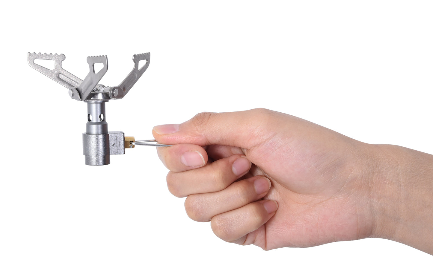 Boundless Voyage Titanium Mini Camping Stove – Ultralight, Durable & Portable Outdoor Cooking Stove for Hiking, Backpacking & Bushcraft