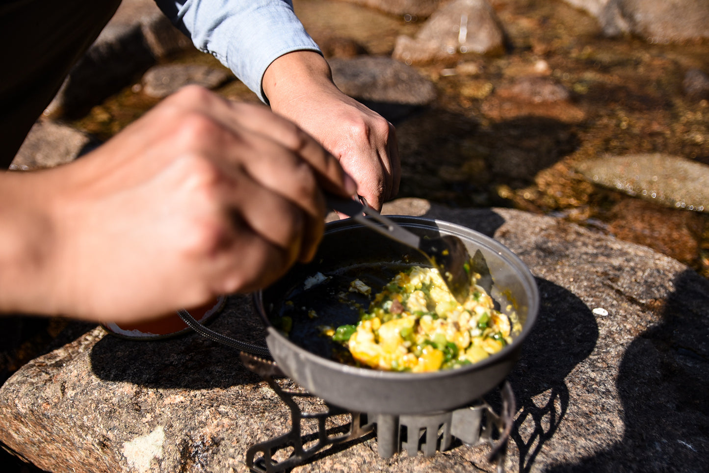 Boundless Voyage TA1 Titanium Pot & Pan Set 500ml + 1000ml with Lid – Ultralight Camping Cookware with Folding Handles for Hiking, Picnic & Outdoor Cooking