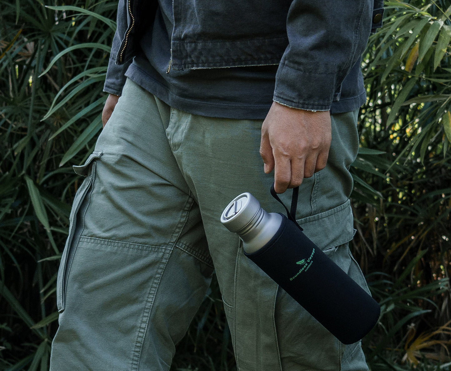 Boundless Voyage 800ml Titanium Water Bottle – Lightweight, Non-Toxic & Perfect for Hiking, Camping & Everyday Use