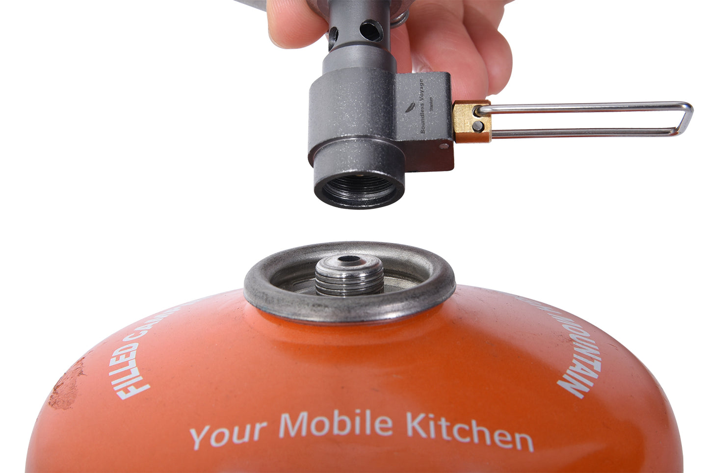 Boundless Voyage Titanium Mini Camping Stove – Ultralight, Durable & Portable Outdoor Cooking Stove for Hiking, Backpacking & Bushcraft