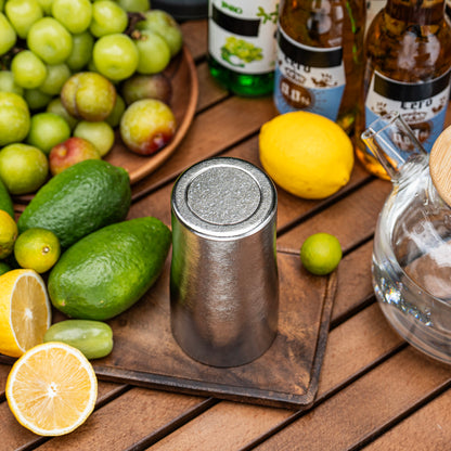 Boundless Voyage Titanium Double-Walled Beer Cup Ultralight Coffee Tea Juicy Cups for Home Outdoor Camping Picnic 300ml Crystallized Finish