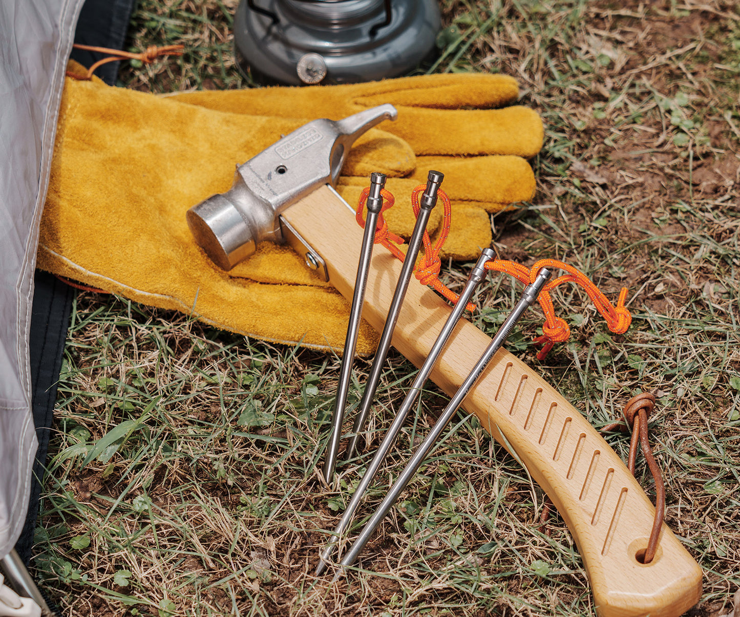 Boundless Voyage 8pcs TA1 Titanium Alloy Tent Pegs – Ultralight & Stable Camping Stakes for Hiking, Backpacking & Outdoor Use