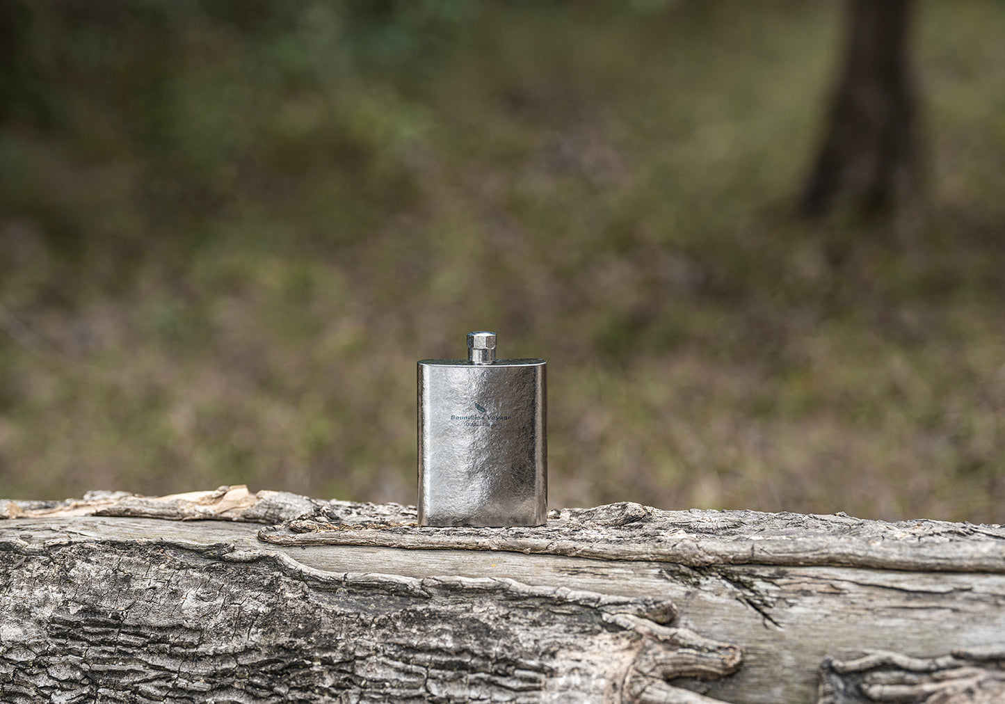 Boundless Voyage 100ml Titanium Flask – Ultralight Mini Ti Bottle for Whiskey, Wine, Water & Travel