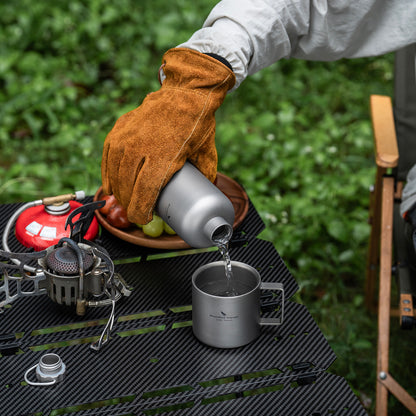 Boundless Voyage 600ml Titanium Bottle – Lightweight, Leak-Proof & Rust-Free for Camping, Hiking & Daily Hydration