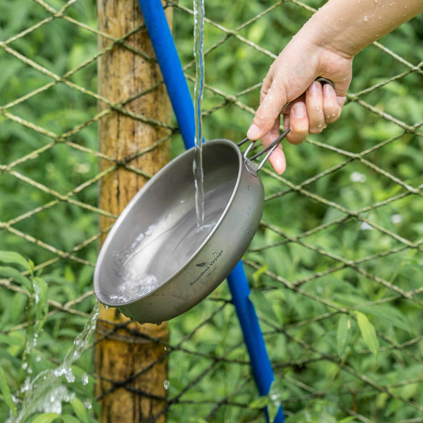 Boundless Voyage Titanium Nonstick Frying Pan 7 Inch – Ultralight, Scratch-Resistant Skillet for Eggs, Pancakes & Everyday Cooking