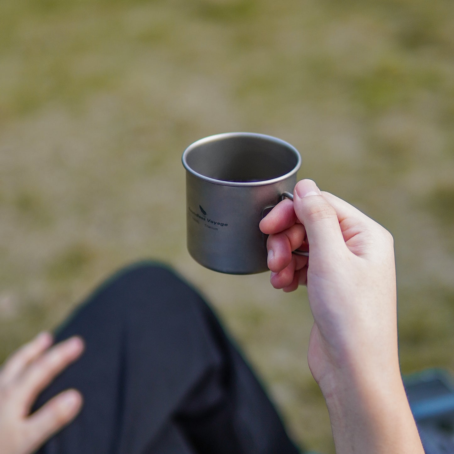 Boundless Voyage Ultralight Titanium Cup | 120ml / 180ml Portable Tea & Wine Mug | Premium Metal Drinking Glass for Camping, Coffee & Outdoor Spirits