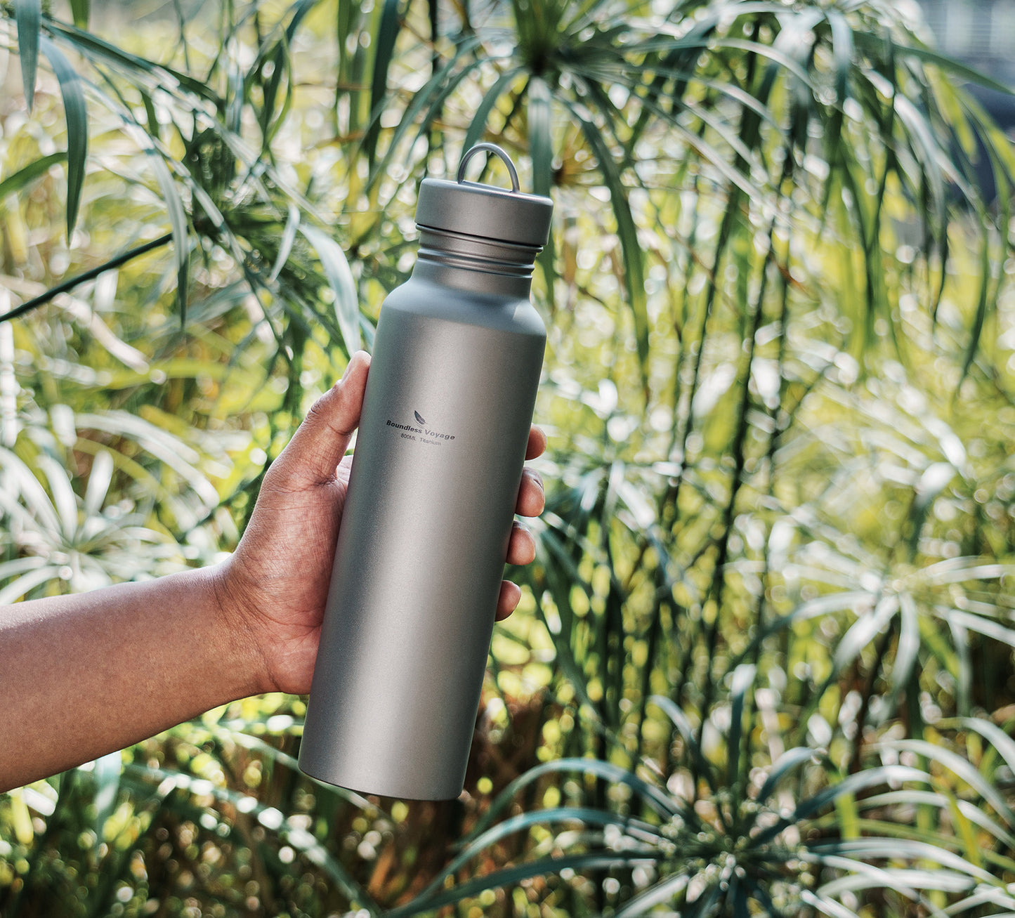 Boundless Voyage 800ml Titanium Water Bottle – Lightweight, Non-Toxic & Perfect for Hiking, Camping & Everyday Use