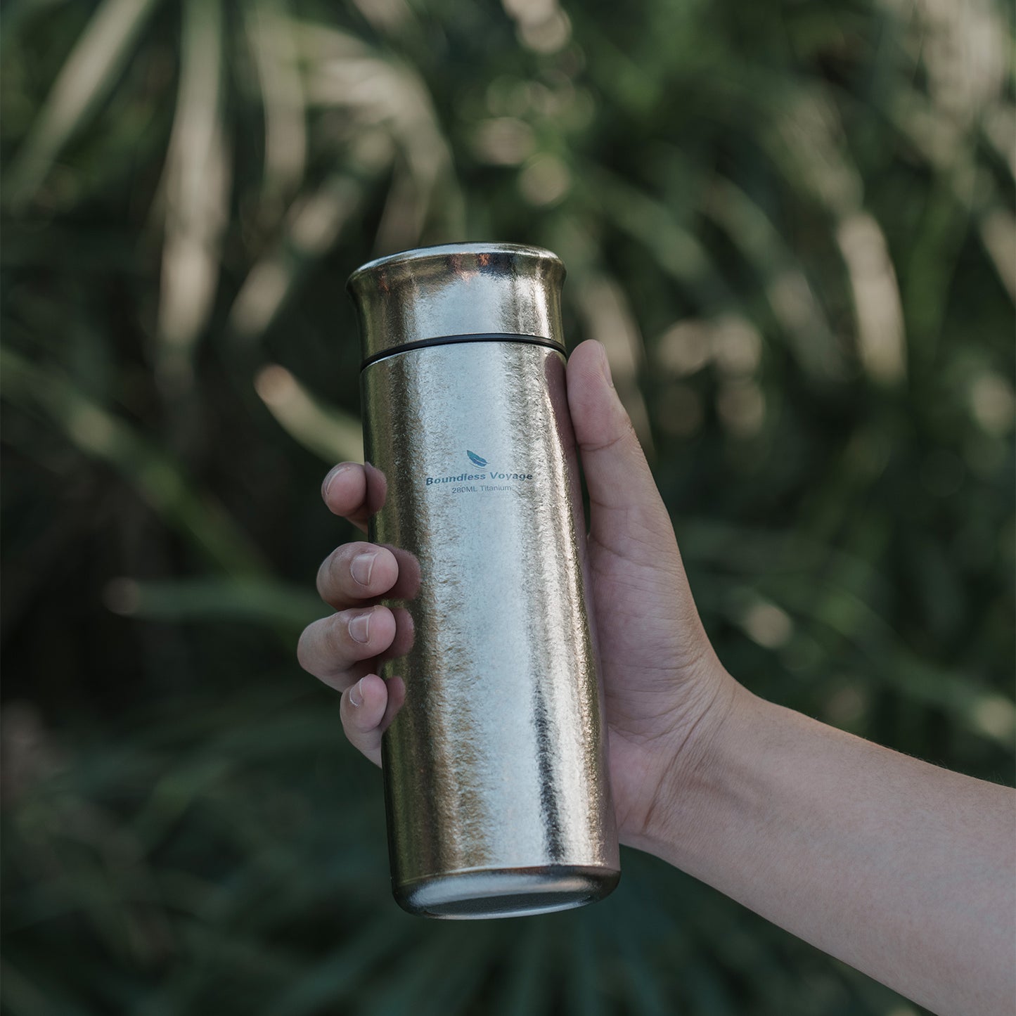 Boundless Voyage 280ml Titanium Vacuum Flask – Leakproof Sports Water Bottle, Keeps Drinks Hot & Cold