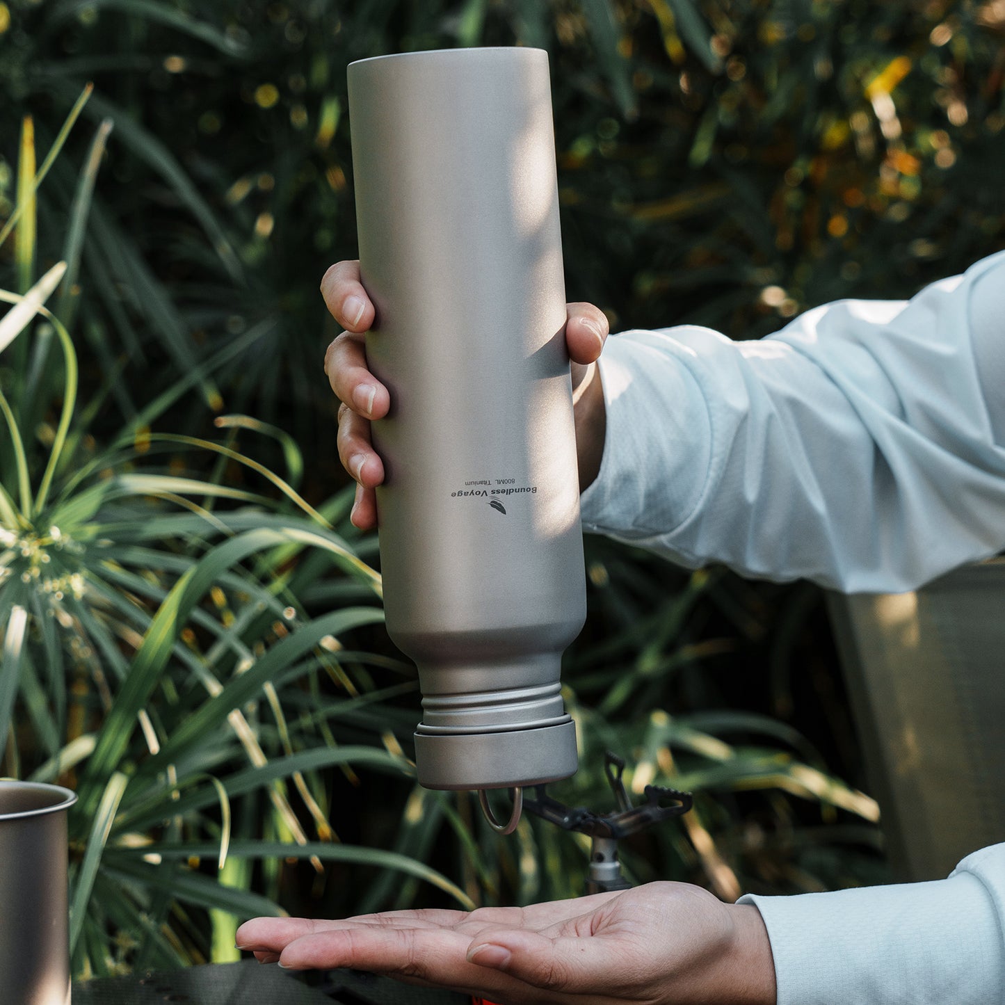 Boundless Voyage 800ml Titanium Water Bottle – Lightweight, Non-Toxic & Perfect for Hiking, Camping & Everyday Use