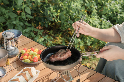 Boundless Voyage Titanium Camping Cutlery Set – Knife, Fork, Spoon & Chopsticks, Ultralight Tableware for Outdoor Travel & Home Use