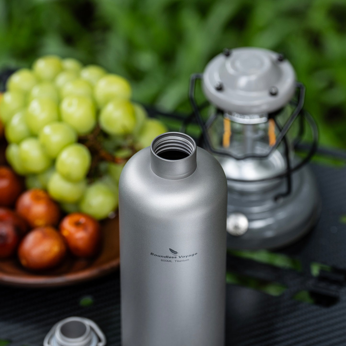 Boundless Voyage 600ml Titanium Bottle – Lightweight, Leak-Proof & Rust-Free for Camping, Hiking & Daily Hydration