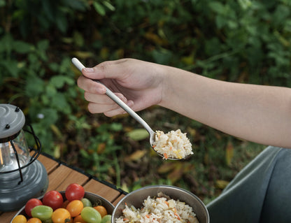 Boundless Voyage Titanium Camping Cutlery Set – Knife, Fork, Spoon & Chopsticks, Ultralight Tableware for Outdoor Travel & Home Use