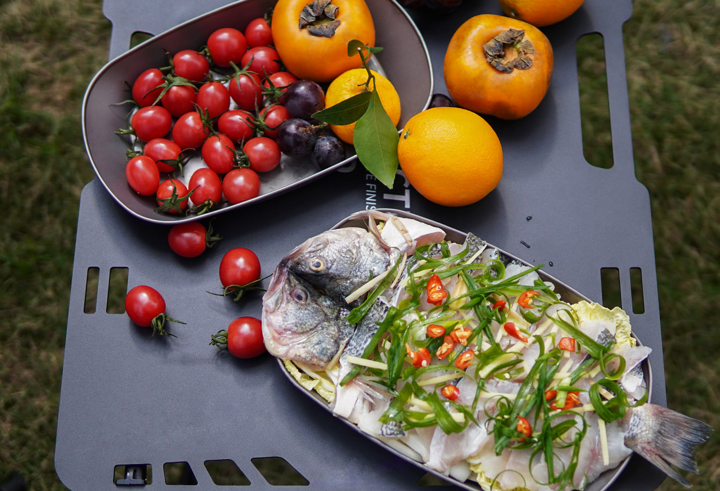 Boundless Voyage Pure Titanium Ultralight Plate – Portable Camping Dish with Carry Bag for Outdoor Tableware & Travel
