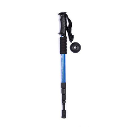 Adjustable Aluminum Trekking Pole – Lightweight Hiking & Walking Stick with Straight Grip