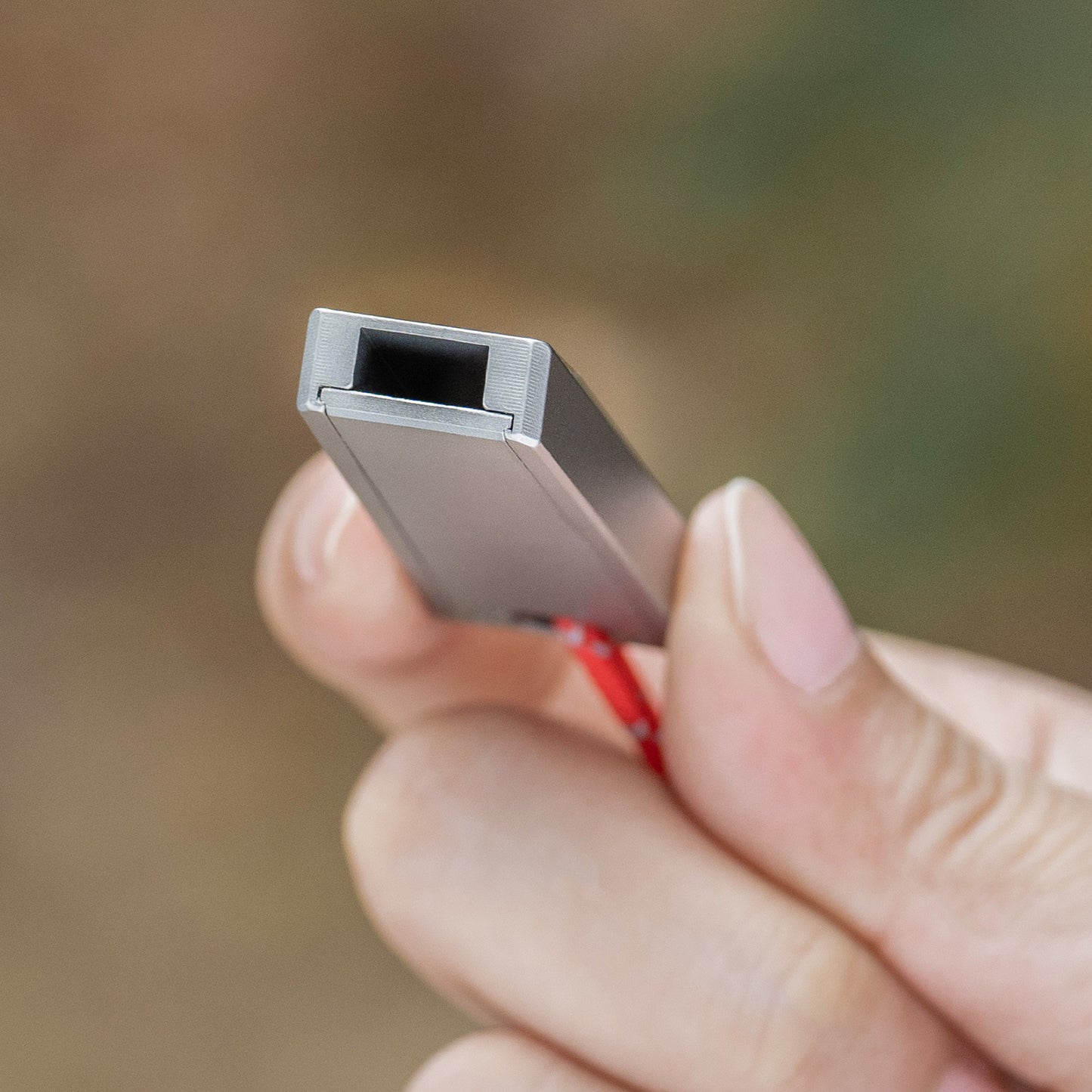 Boundless Voyage Titanium Emergency Whistle – Loud Safety Survival Whistle with Lanyard for Camping, Hiking, Sports & Outdoor Training