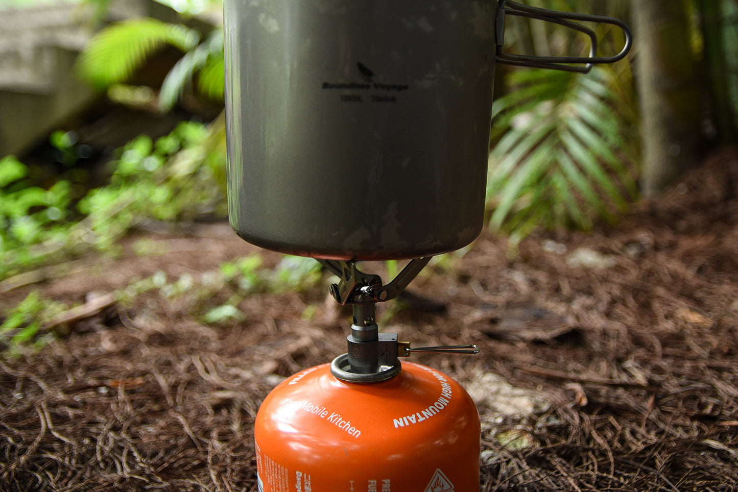 Boundless Voyage Titanium Mini Camping Stove – Ultralight, Durable & Portable Outdoor Cooking Stove for Hiking, Backpacking & Bushcraft