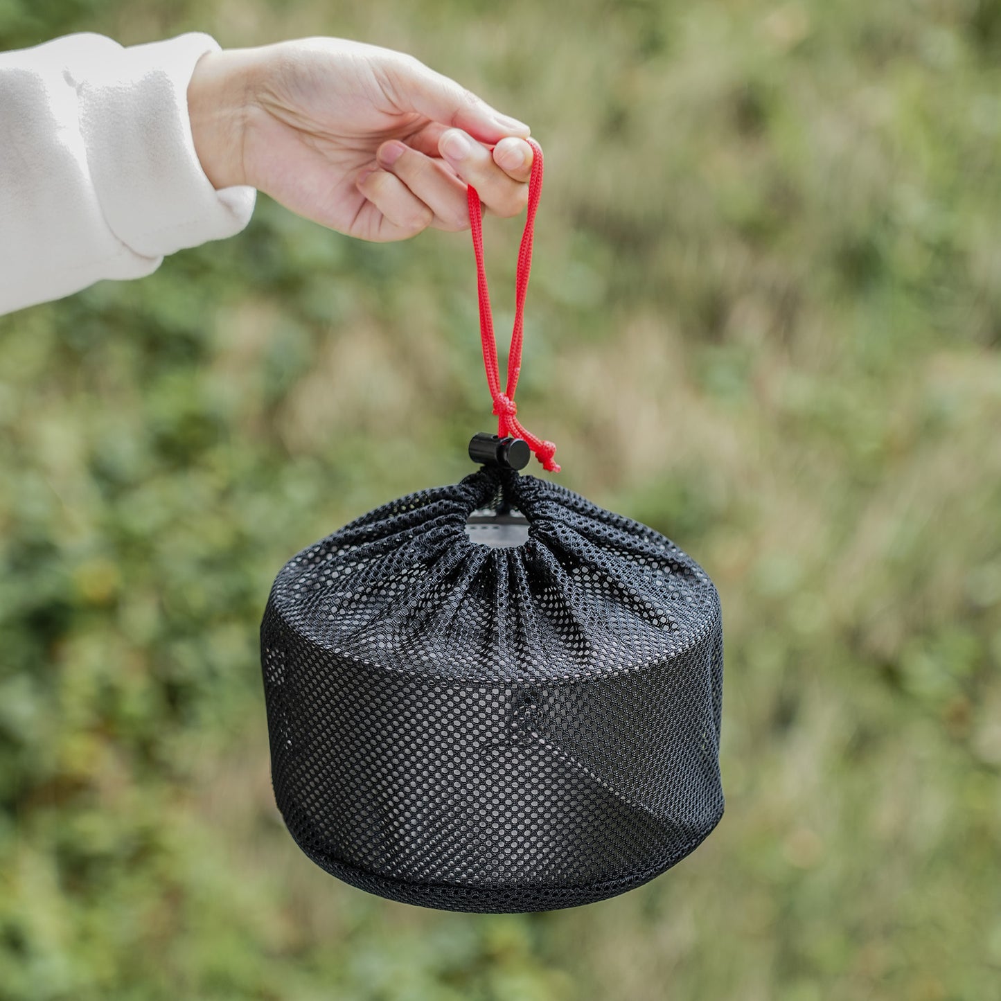 Boundless Voyage 2900ml TA1 Titanium Hanging Pot – Ultralight Large-Capacity Cooking Pot for Camping, Backpacking & Outdoor Bushcraft