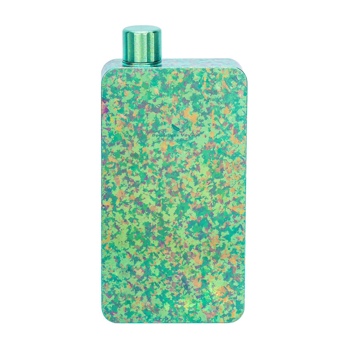 Boundless Voyage 400ml Titanium Flask with Funnel – Lightweight Leakproof Hip Flask for Camping, Travel & Everyday Carry
