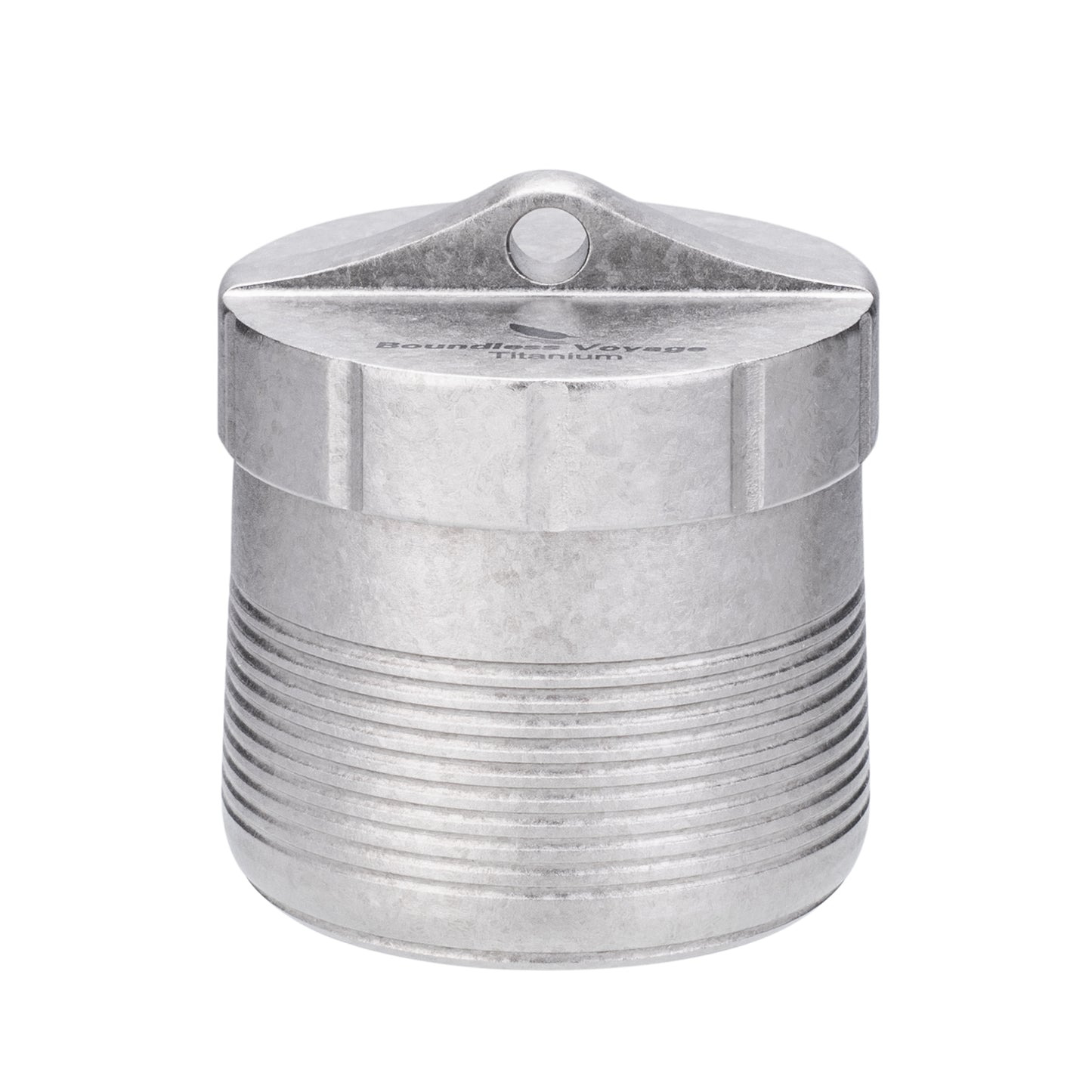 Boundless Voyage Titanium Pill Container – Waterproof Airtight Pill Box with Lanyard for Travel, EDC & Daily Use