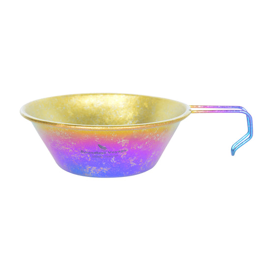 Boundless Voyage 300ml Colorful Titanium Sierra Cup – Ultralight Camping Bowl & Mug with Handle for Hiking, Travel & Outdoor Tableware
