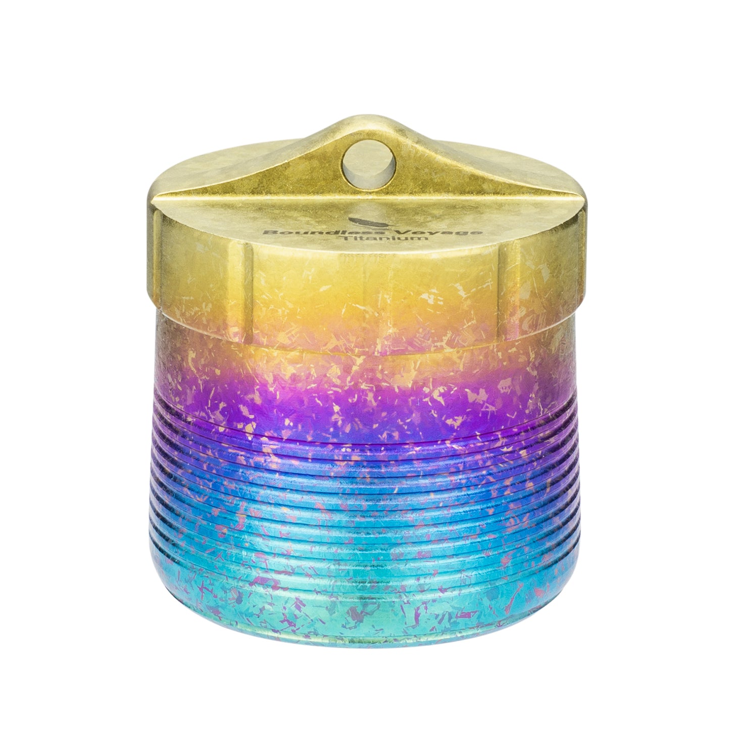Boundless Voyage Titanium Pill Container – Waterproof Airtight Pill Box with Lanyard for Travel, EDC & Daily Use