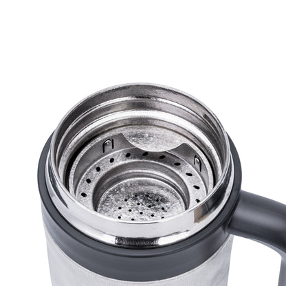 Boundless Voyage 700ml Titanium Double-Walled Cup Insulated Water Cup with Lid & Filter Portable Reusable Travel Coffee Mug for Hot and Cold Beverages