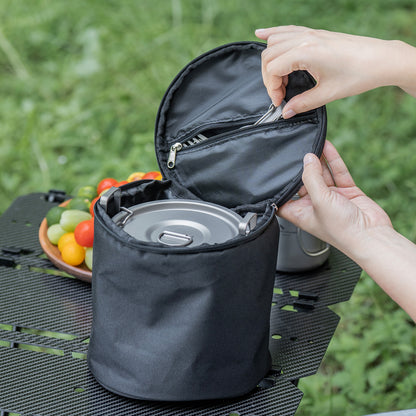 Boundless Voyage Pure Titanium Camping Pot – Ultralight Cookware for Outdoor, Hiking & Travel