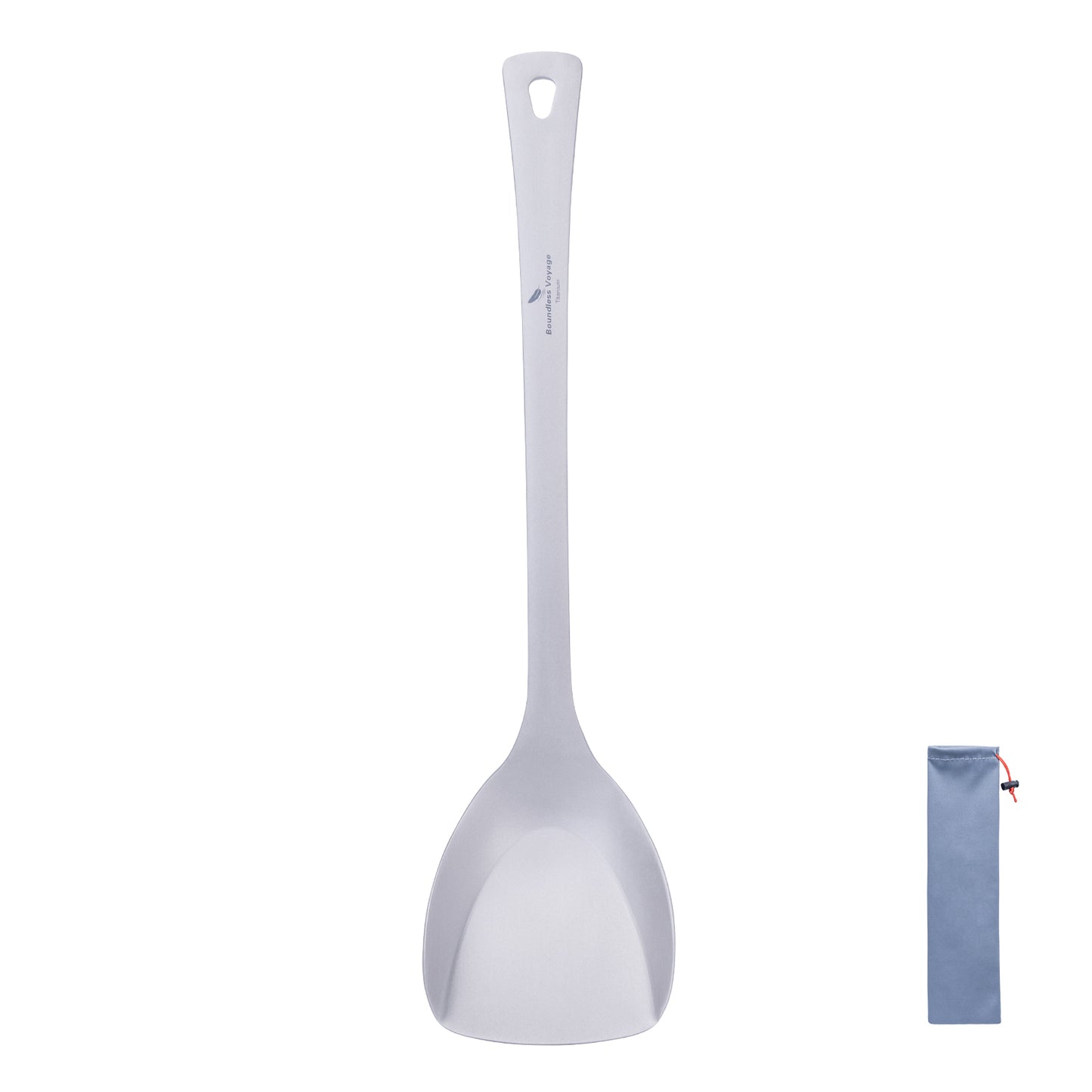 Boundless Voyage Titanium Spatula Food Turner – Lightweight Cooking Utensil for Camping, Travel & Home Kitchen