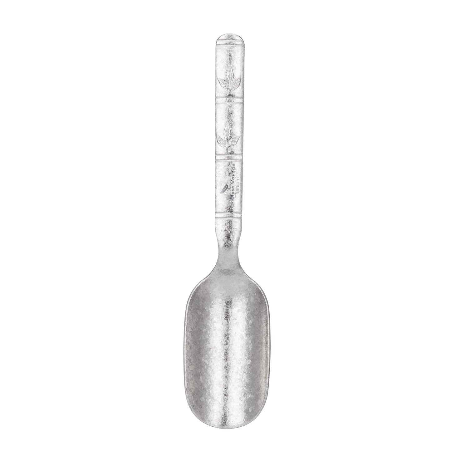 Boundless Voyage TA1 Titanium Spoon 2PCS– Ultralight Portable Camping Spoon for Hiking, Backpacking, Travel & Everyday Use