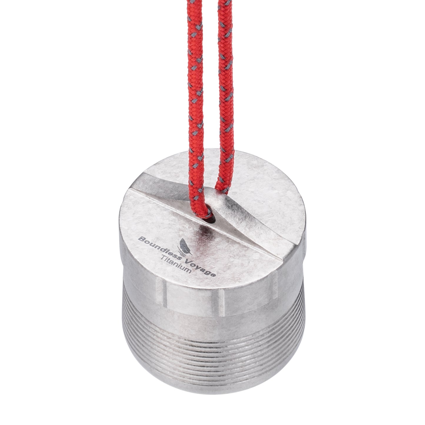 Boundless Voyage Titanium Pill Container – Waterproof Airtight Pill Box with Lanyard for Travel, EDC & Daily Use