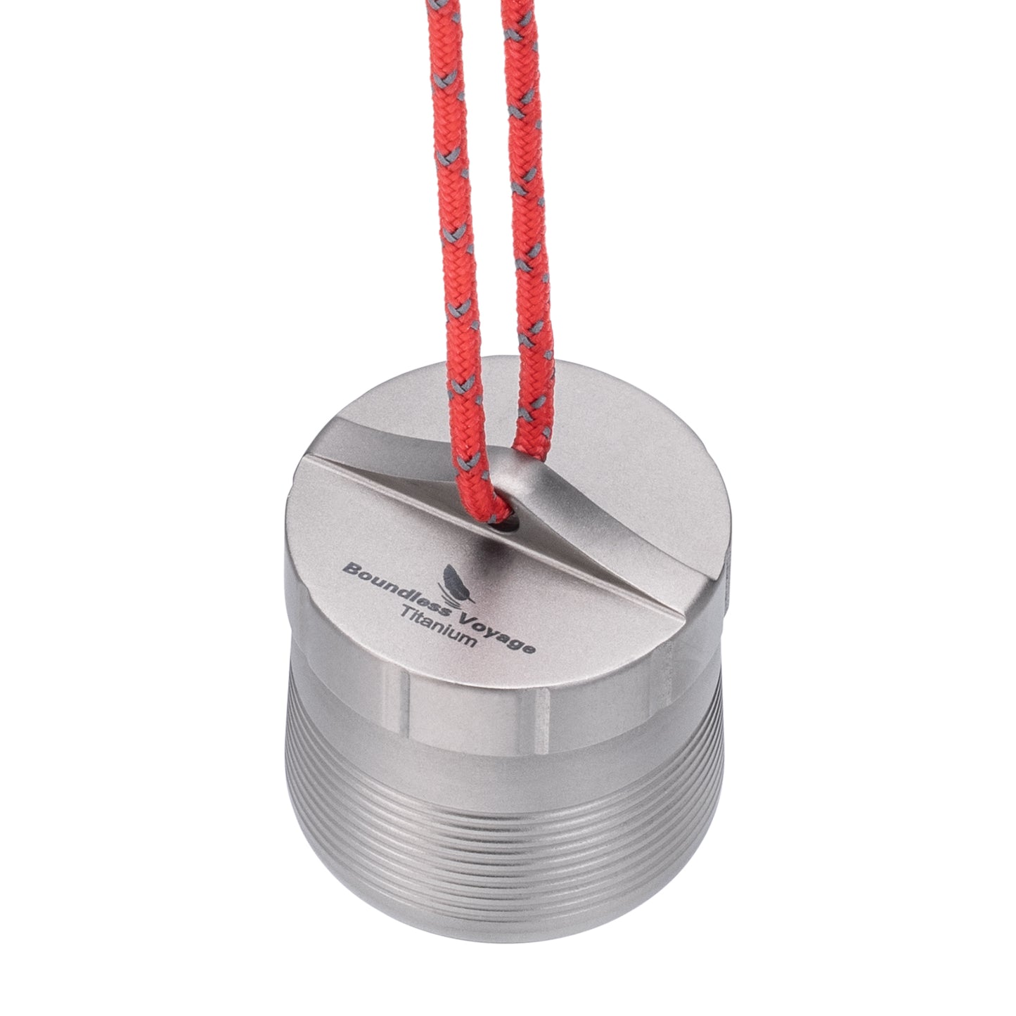 Boundless Voyage Titanium Pill Container – Waterproof Airtight Pill Box with Lanyard for Travel, EDC & Daily Use