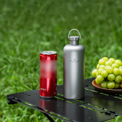 Boundless Voyage 600ml Titanium Bottle – Lightweight, Leak-Proof & Rust-Free for Camping, Hiking & Daily Hydration