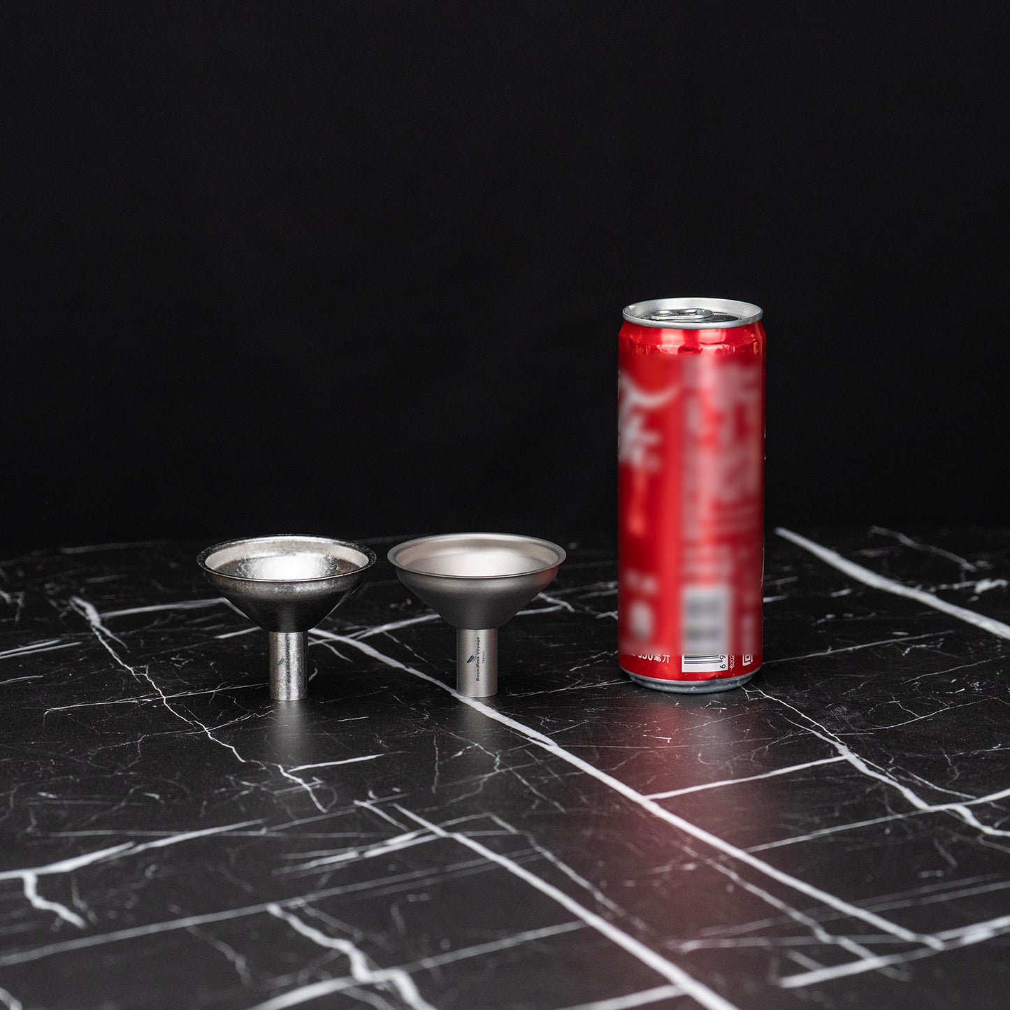 Boundless Voyage Titanium Funnel – Lightweight No-Spill Refilling Tool for Kitchen, Bar & Camping