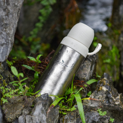 Boundless Voyage 300ml Titanium Vacuum Bottle – Double-Wall Lightweight Coffee & Water Bottle for Travel, Outdoor & Daily Use