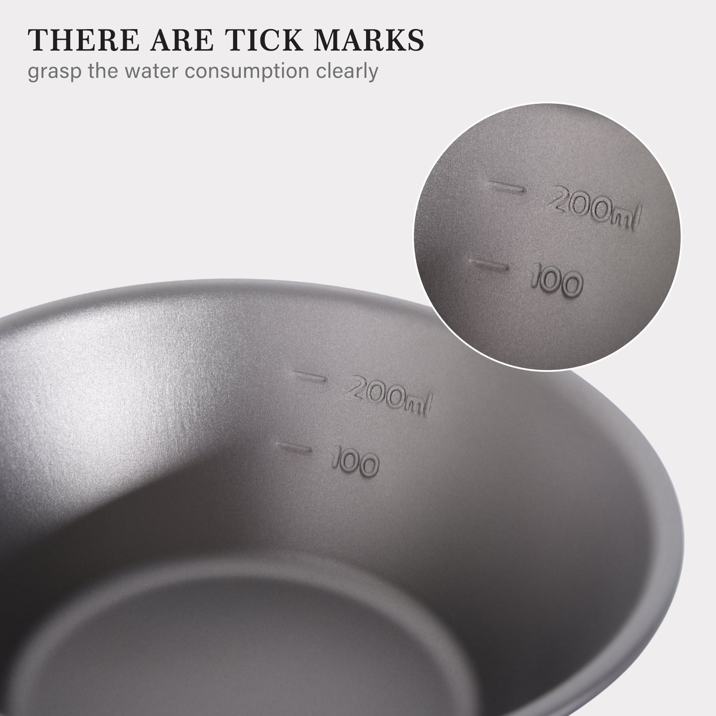 Boundless Voyage 300ml Titanium Sierra Cup Bowl – Lightweight Camping Mug with Handle