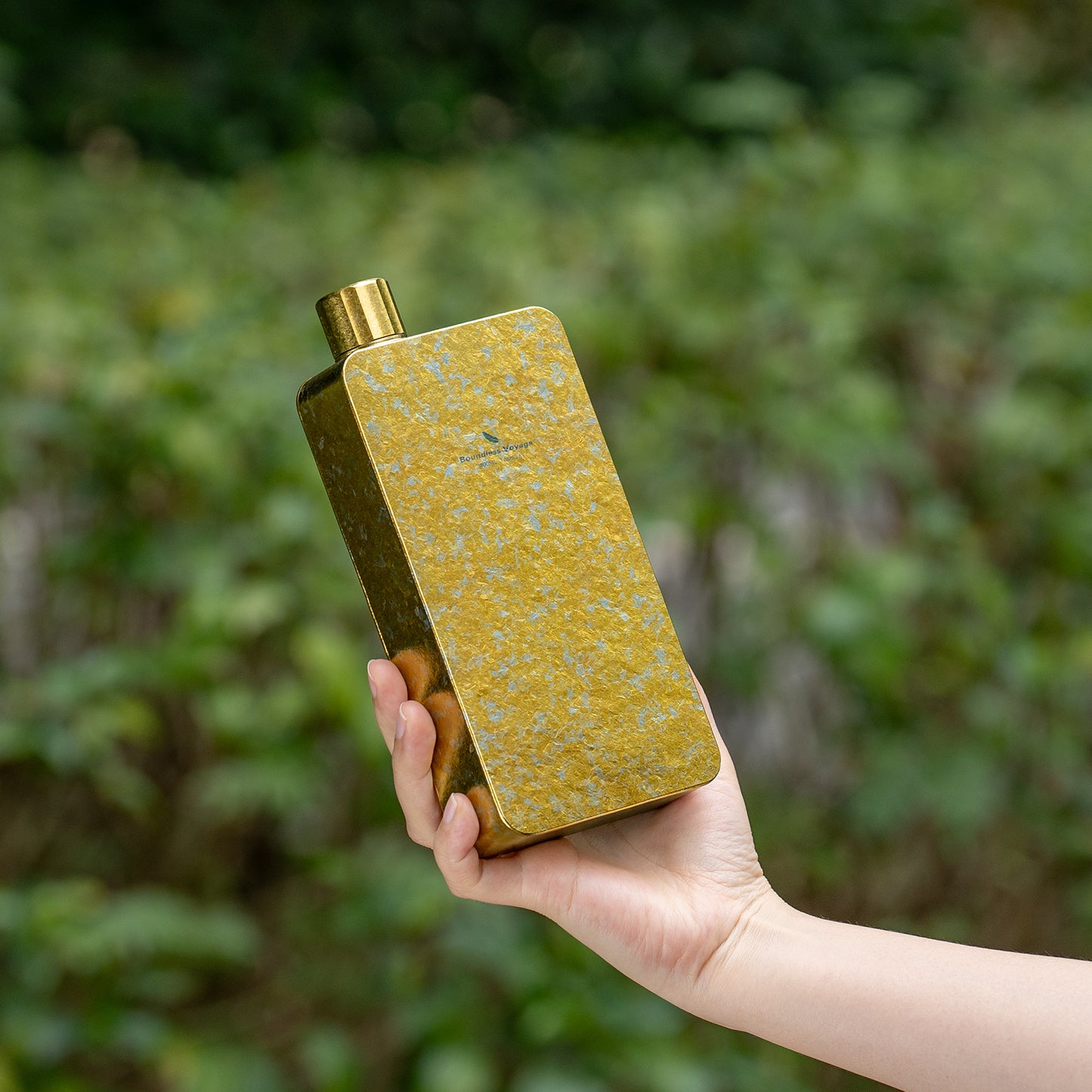 Boundless Voyage 400ml Titanium Flask with Funnel – Lightweight Leakproof Hip Flask for Camping, Travel & Everyday Carry