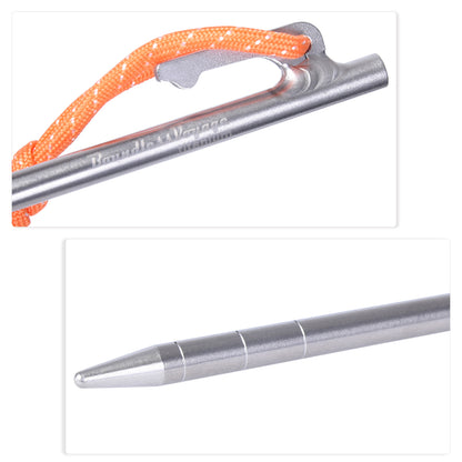 Ultra-Durable Titanium Tent Pegs | Lightweight, Rust-Resistant & Strong for Camping, Hiking & Outdoor Adventures