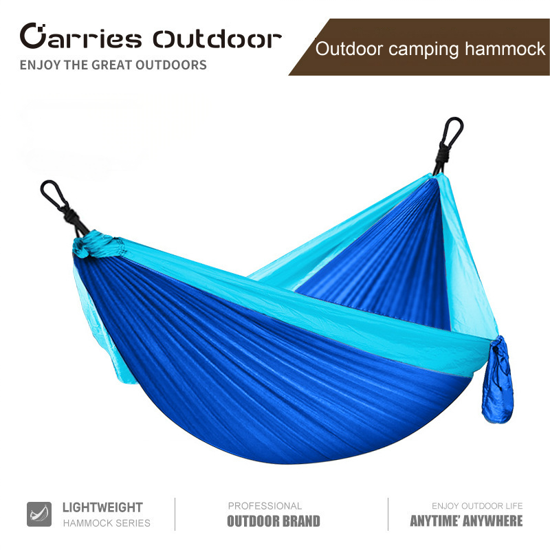 Single-Person Portable Hammock | Lightweight, Durable | Ideal for Camping, Hiking & Outdoor Relaxation