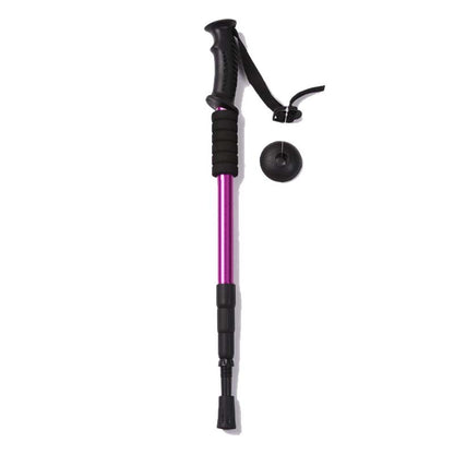 Adjustable Aluminum Trekking Pole – Lightweight Hiking & Walking Stick with Straight Grip