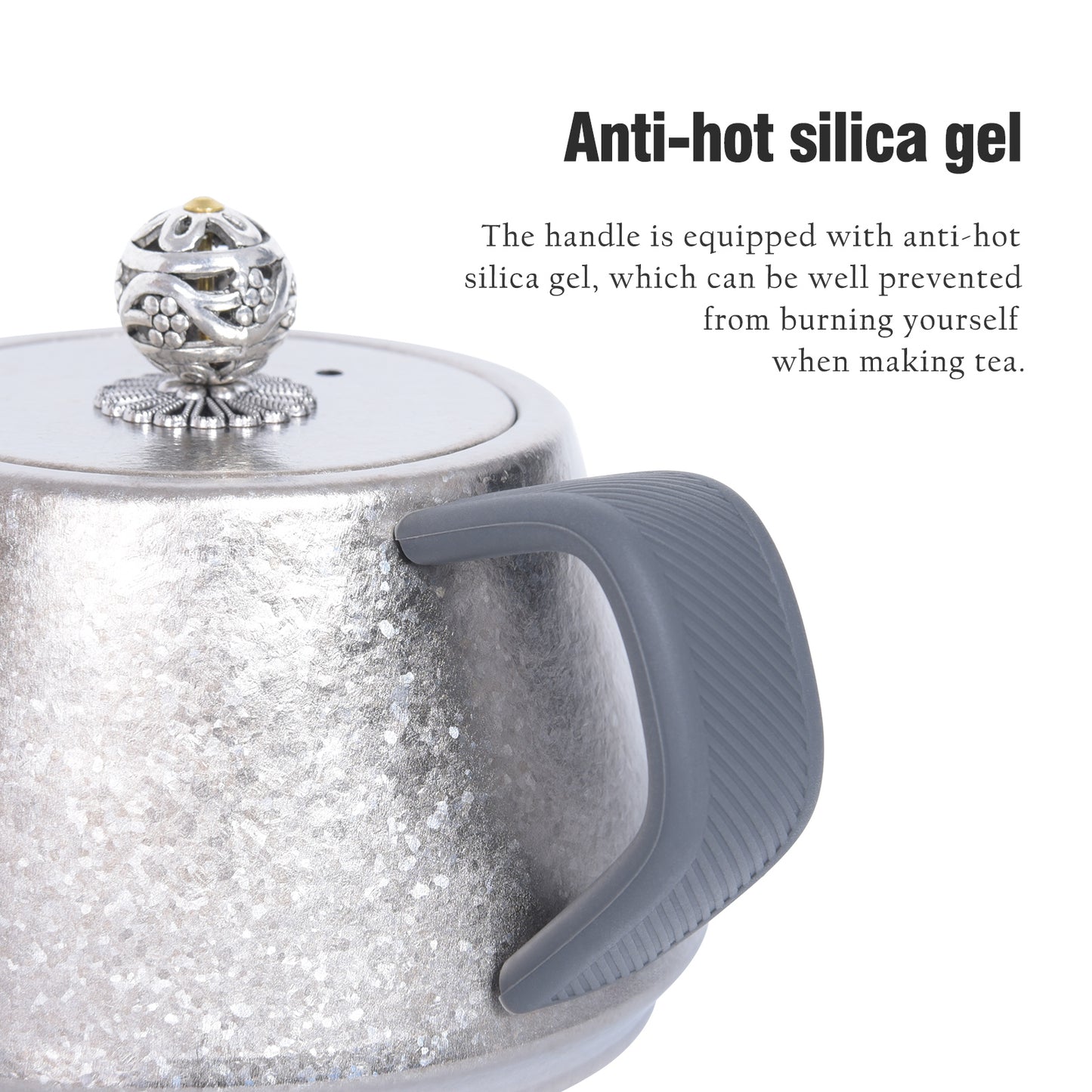 Boundless Voyage 300ml Ultralight Titanium Teapot | 114g Portable Side-Handle Tea Kettle with Filter Mesh | Camping, Hiking & Daily Use