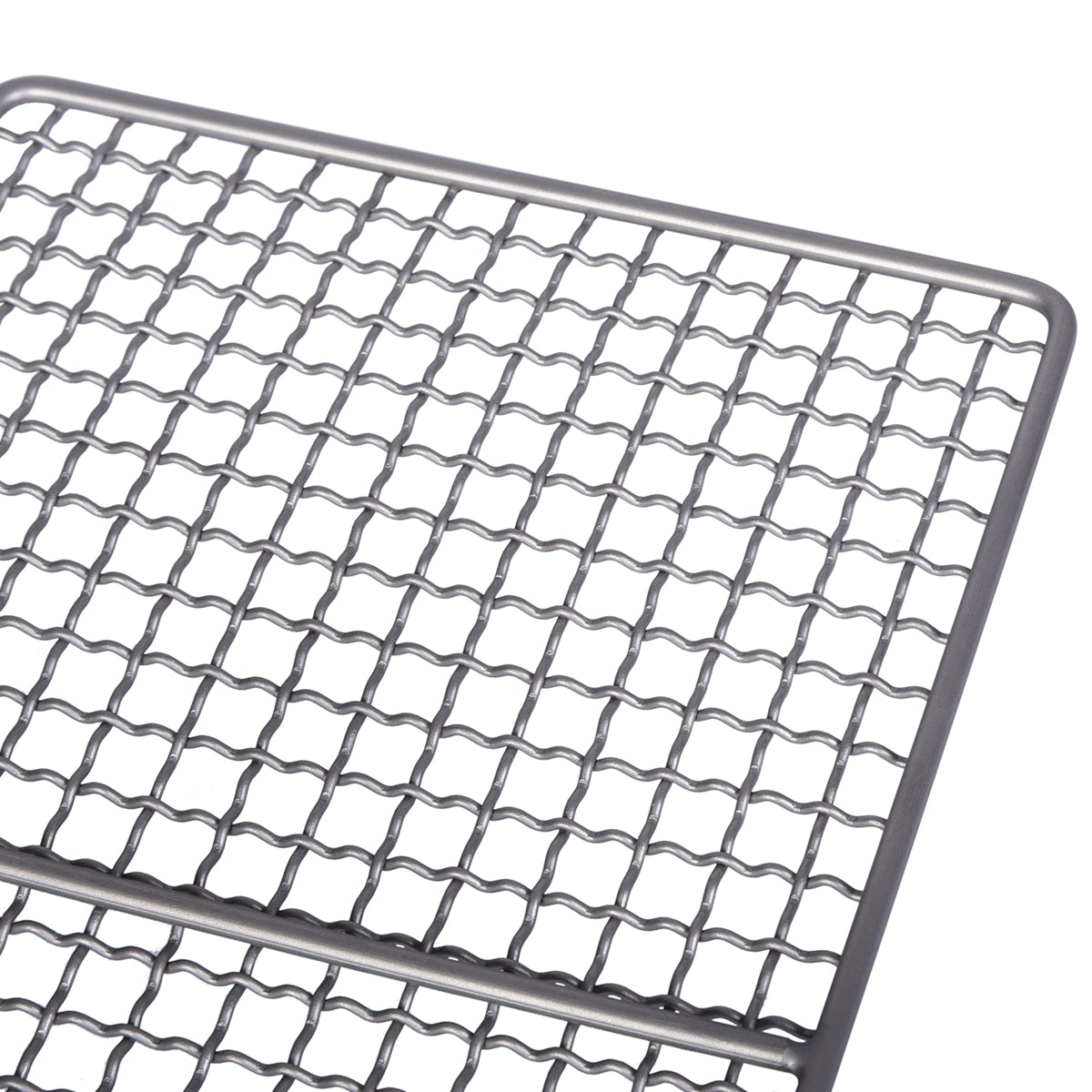 Boundless Voyage Mini Titanium Charcoal BBQ Grill Plate – Ultralight Portable Camping & Beach Grill