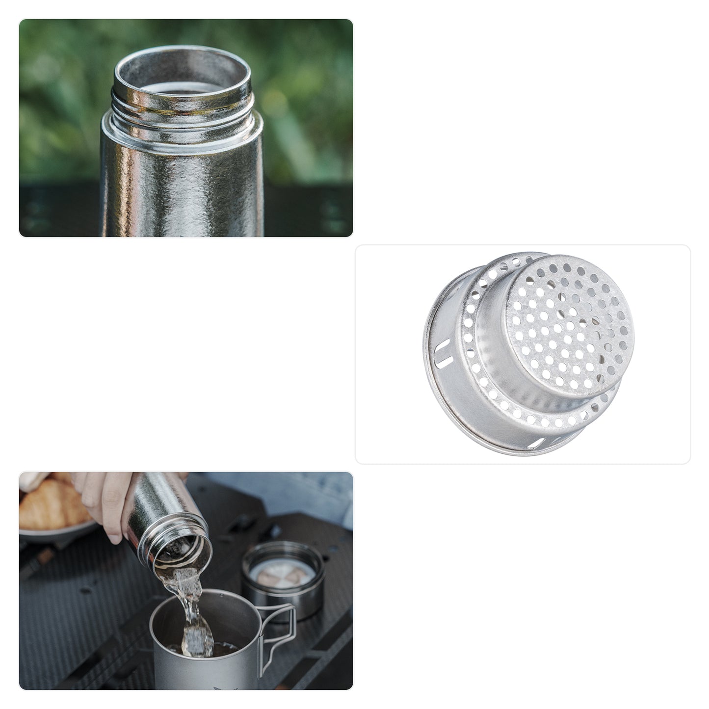 Boundless Voyage 280ml Titanium Vacuum Flask – Leakproof Sports Water Bottle, Keeps Drinks Hot & Cold