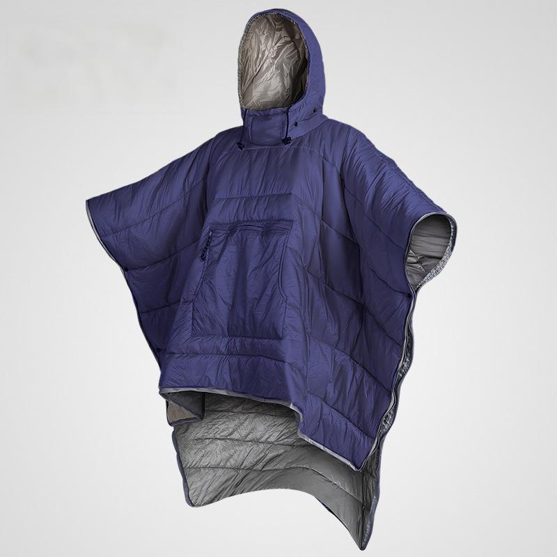 Adult Wearable Sleep Sack – Outdoor Camping & Hiking, Lightweight Hollow Cotton, Warm Winter Cloak Sleeping Bag