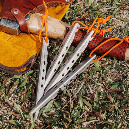 Boundless Voyage Camping Titanium Tent Stakes Pegs Nails Ultralight Outdoor Accessories