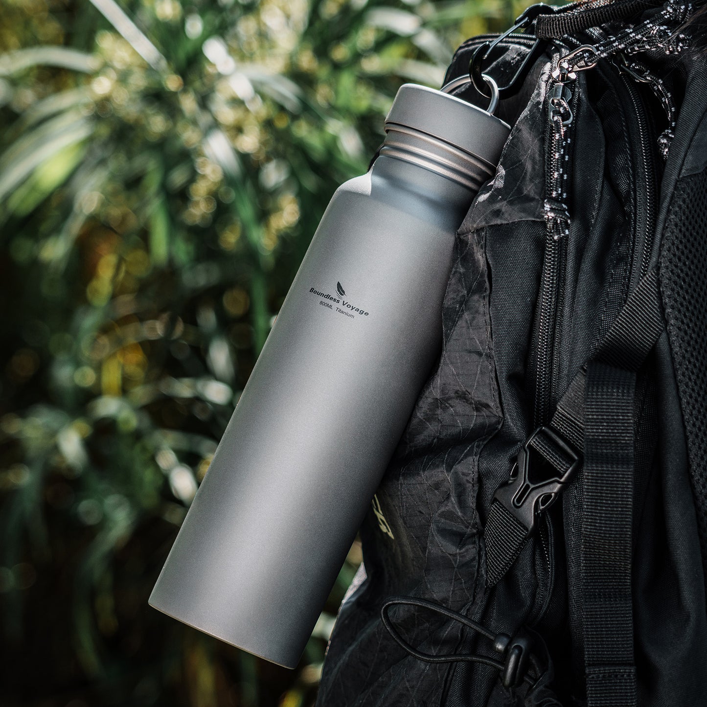 Boundless Voyage 800ml Titanium Water Bottle – Lightweight, Non-Toxic & Perfect for Hiking, Camping & Everyday Use