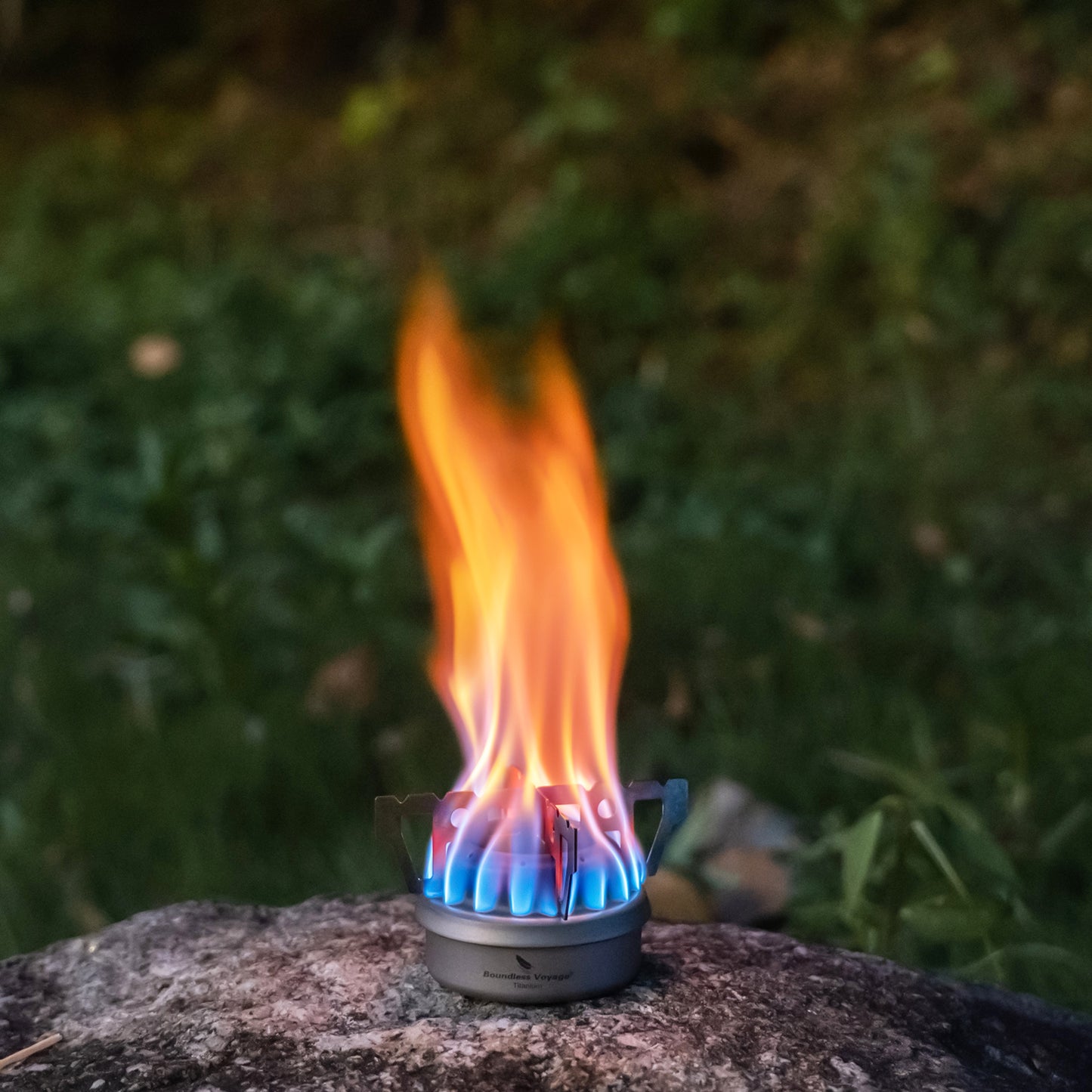 Boundless Voyage Titanium Spirit Alcohol Stove Outdoor Camping Mini Spirit Cooker Alcohol Burner for Picnic Backpacking