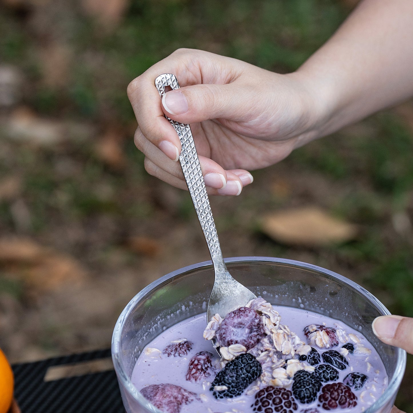 Boundless Voyage Titanium Chopsticks & 2-in-1 Spork Set Camping Cutlery Lightweight Travel Utensils Portable Outdoor Hiking Backpacking Faltware, Dishwasher Safe, No Coating with Storage Bag